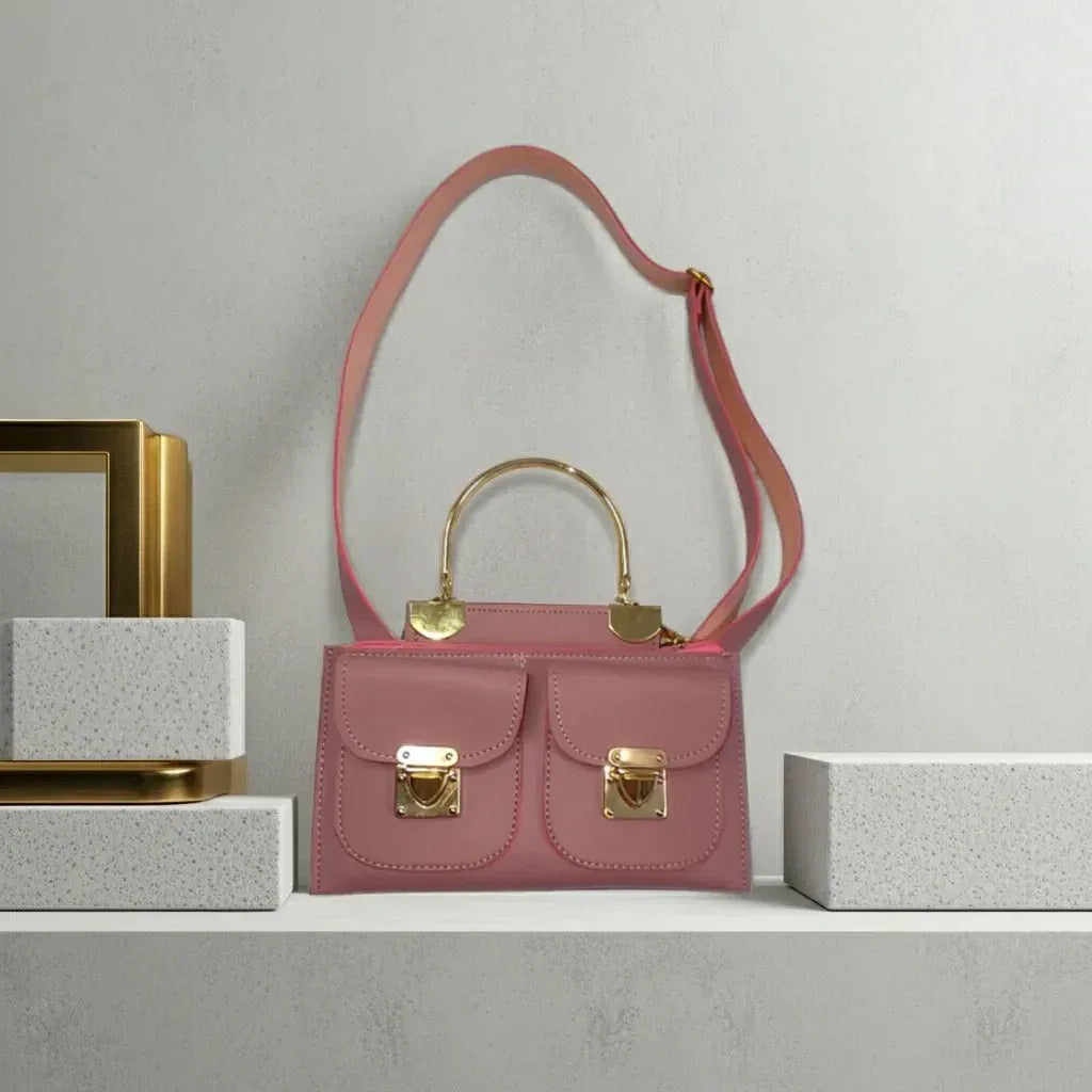 Luxe Dual Pocket - Beige Edition - bagwik