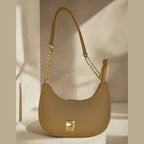 CRESCENT-Maroon moon bag - bagwik