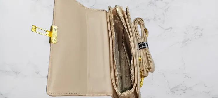 GUCCI beige Satchel