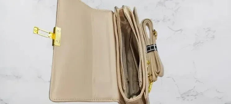 GUCCI beige Satchel - bagwik