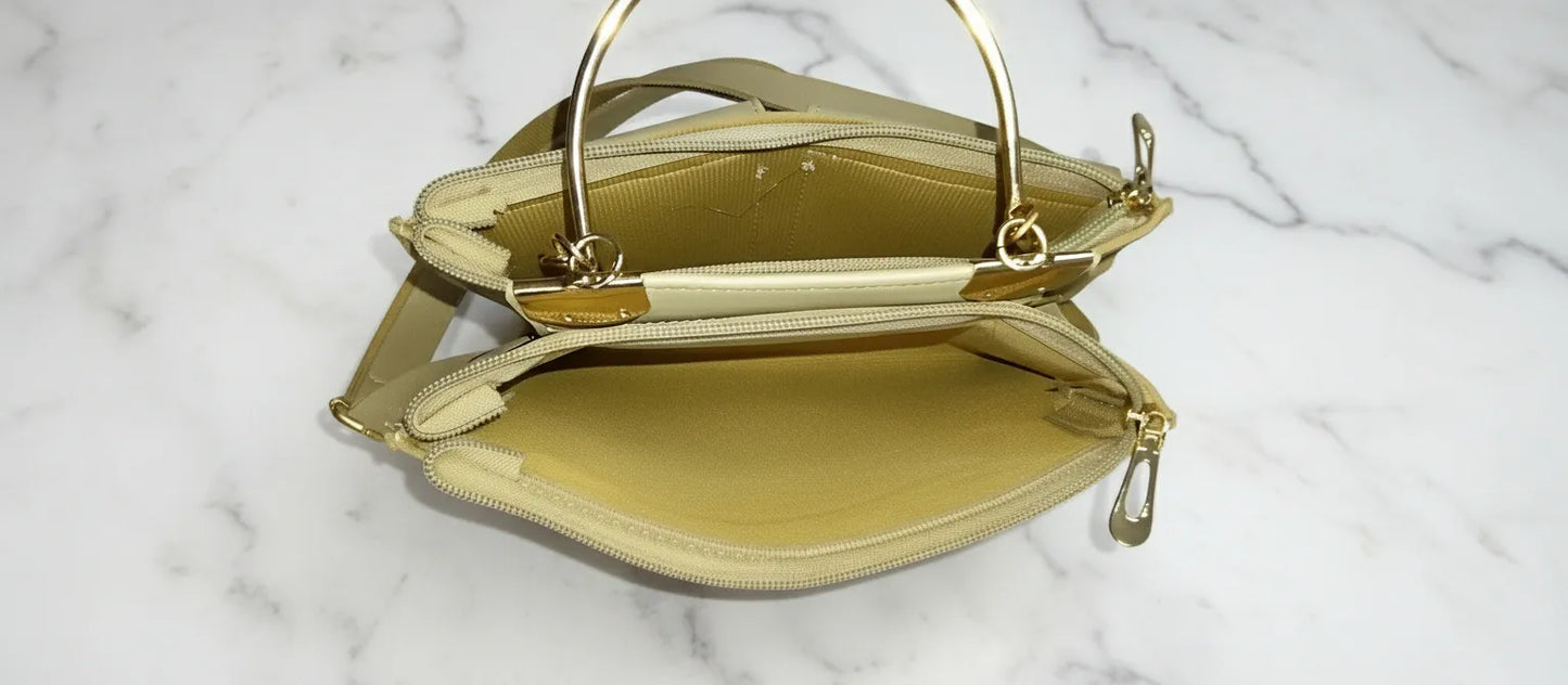 Luxe Dual Pocket - Beige Edition