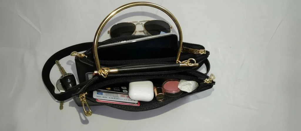 Luxe Dual Pocket - Black Edition - bagwik