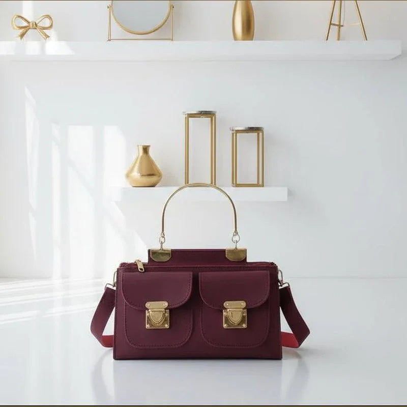 Luxe Dual Pocket - Olive Green Edition - bagwik