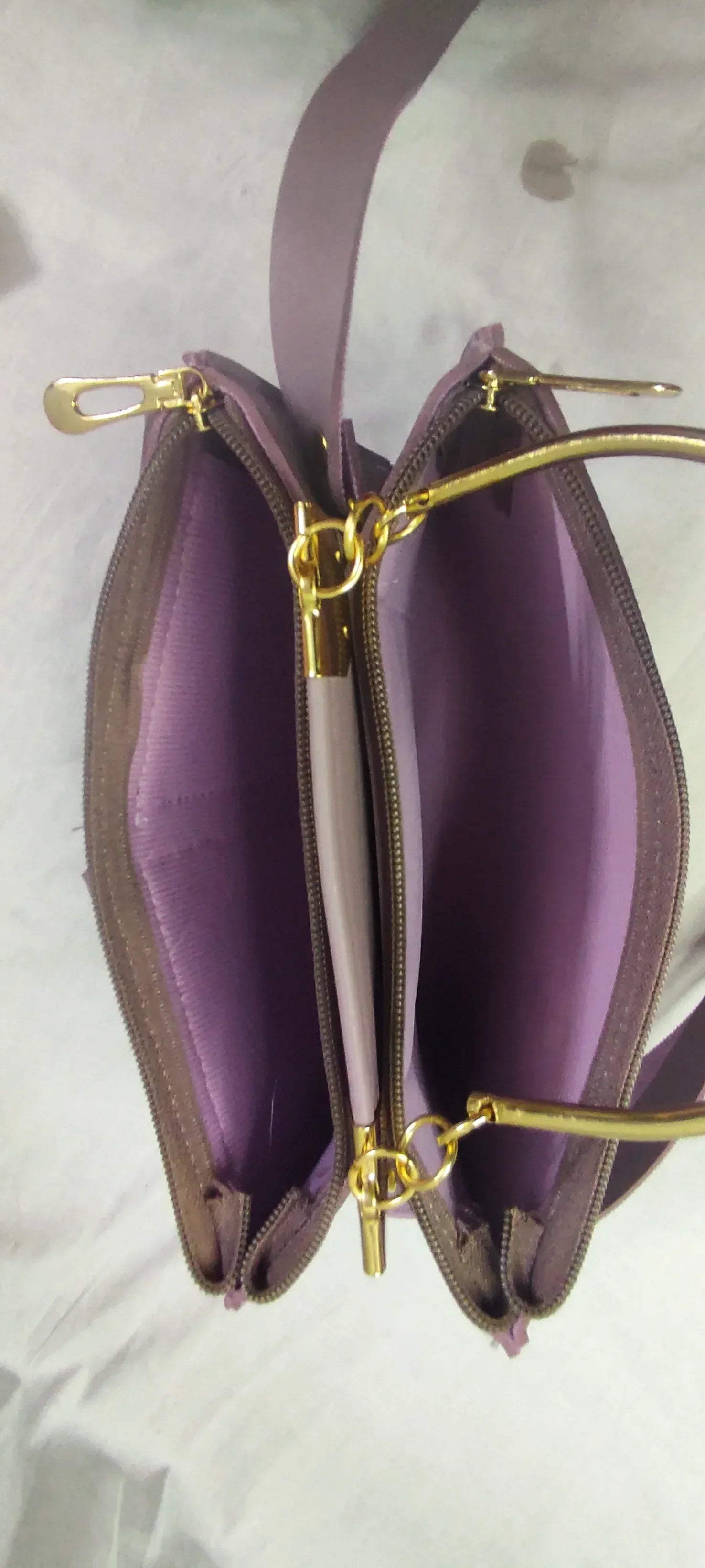 Luxe Dual Pocket - Purple Edition - bagwik