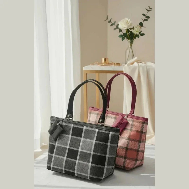 WUFU Tote Maroon - bagwik