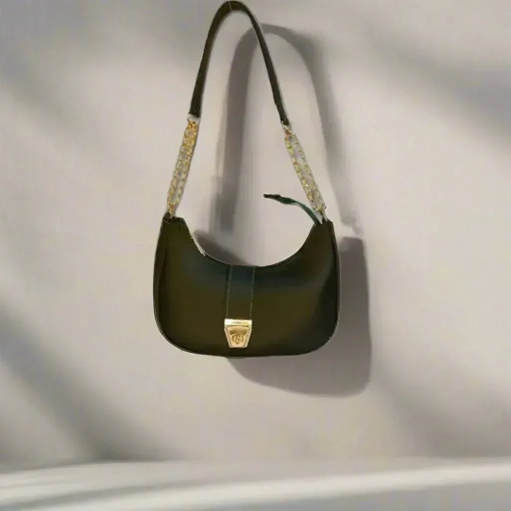 CRESCENT-Grey moon bag - bagwik