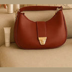 CRESCENT-Maroon moon bag - bagwik