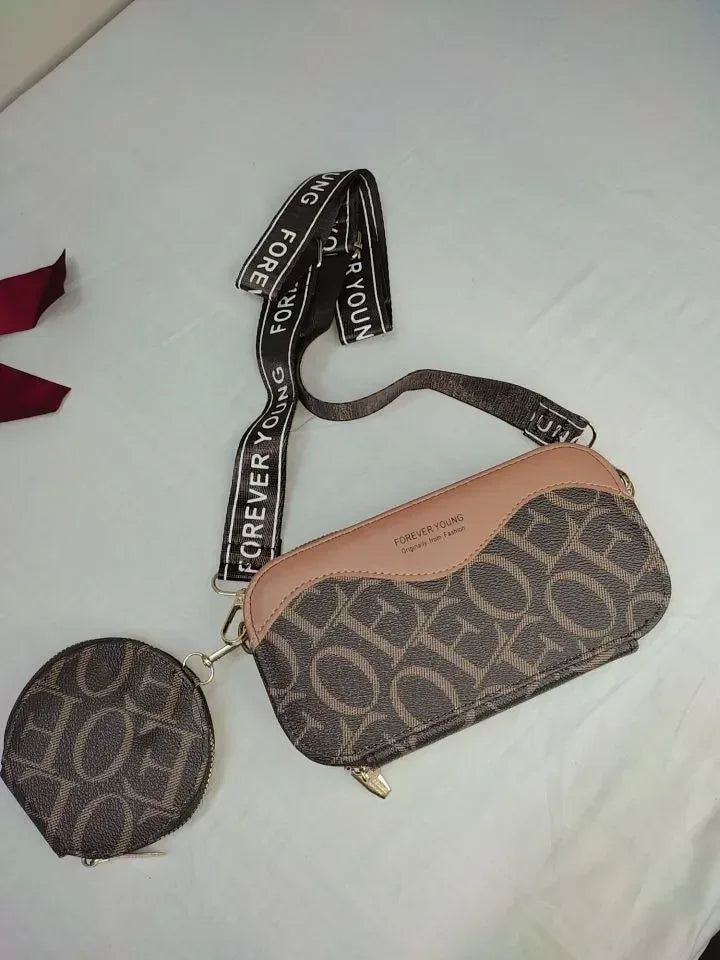 FY - M Black and Brown with Mini Pouch - bagwik