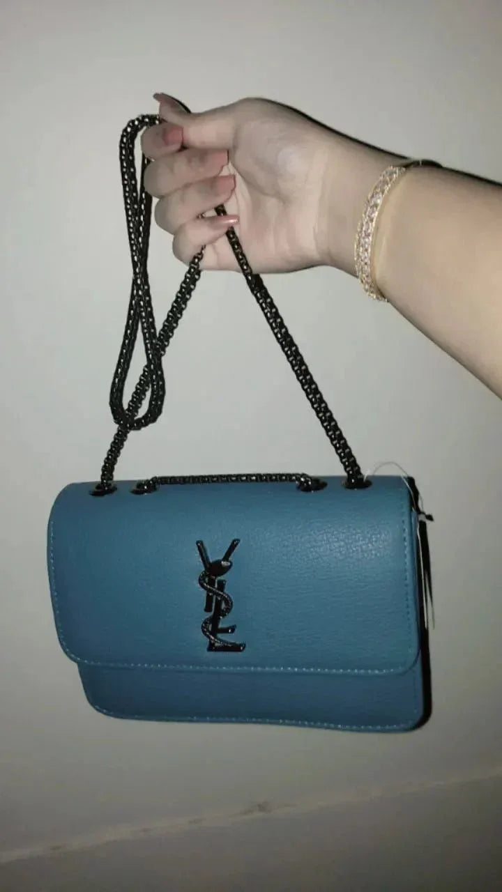 YSL-Blue flap - bagwik