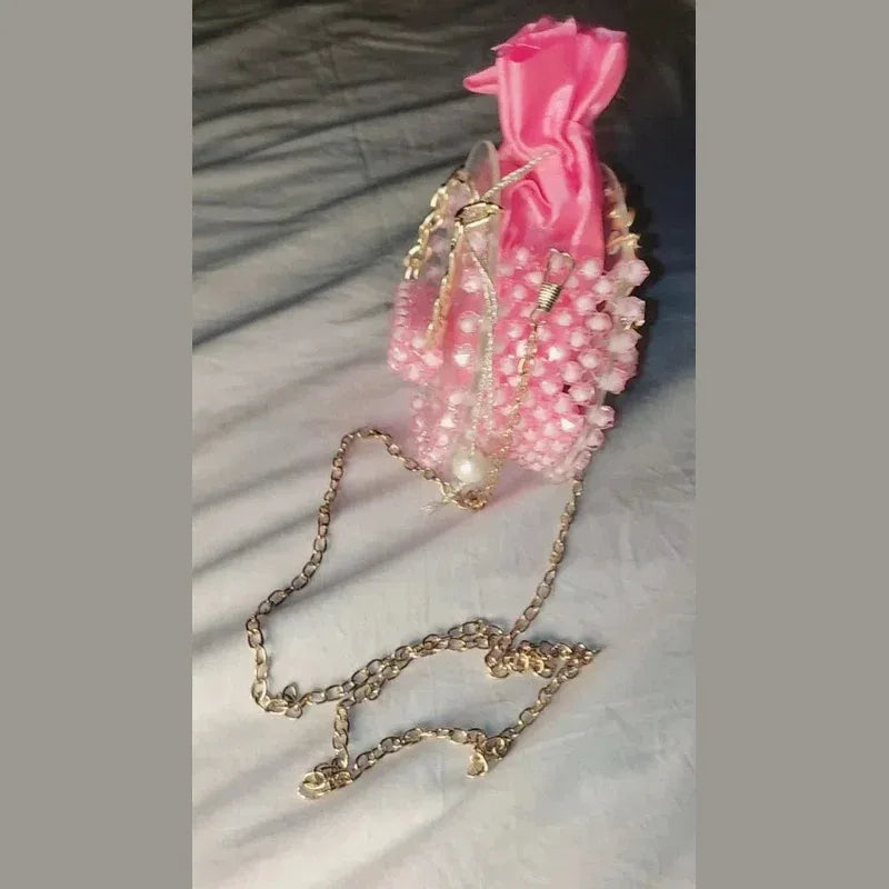 Aurora Beaded Potli – in 5 colors - bagwik