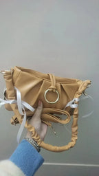 Auréa Yellow Bow (customized) Bag - bagwik