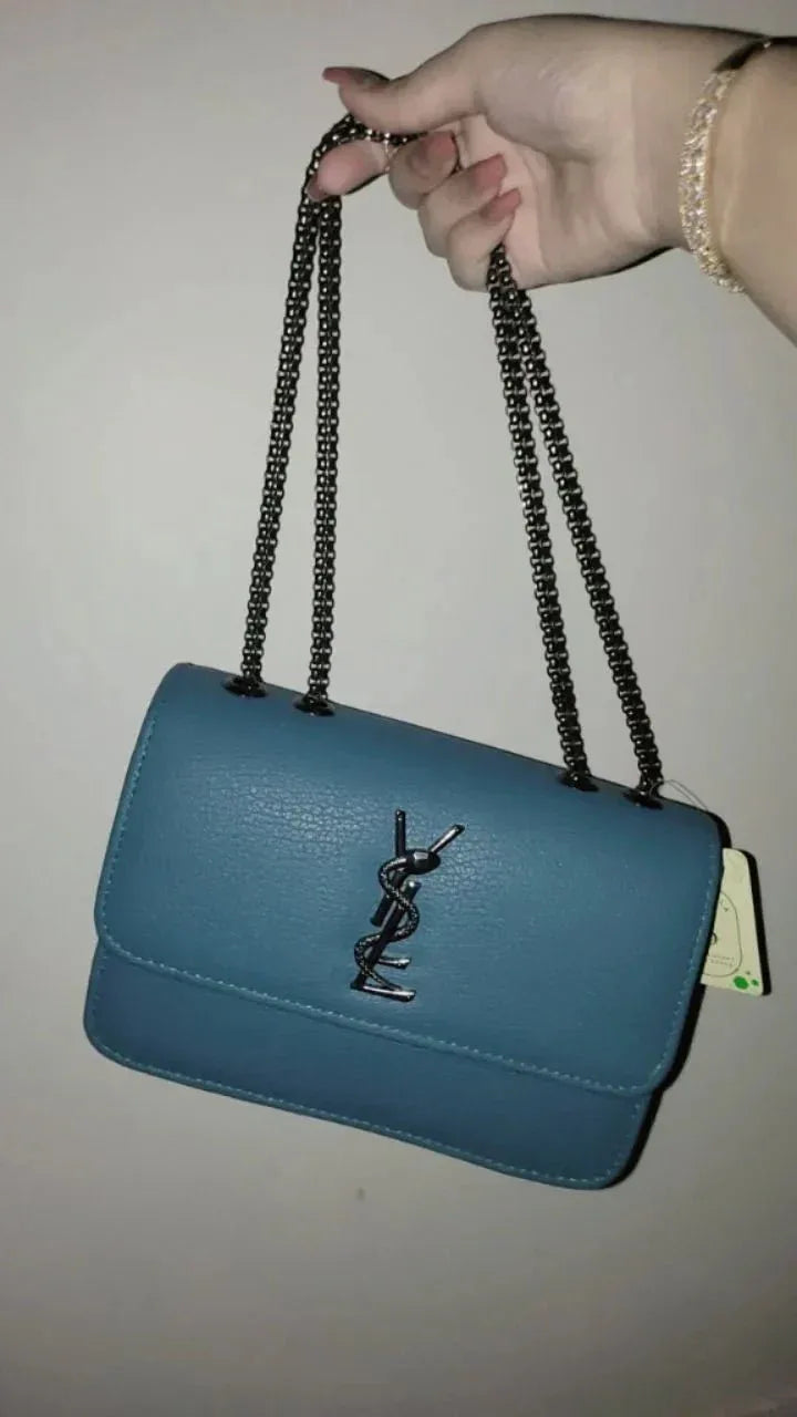 YSL-Blue flap - bagwik