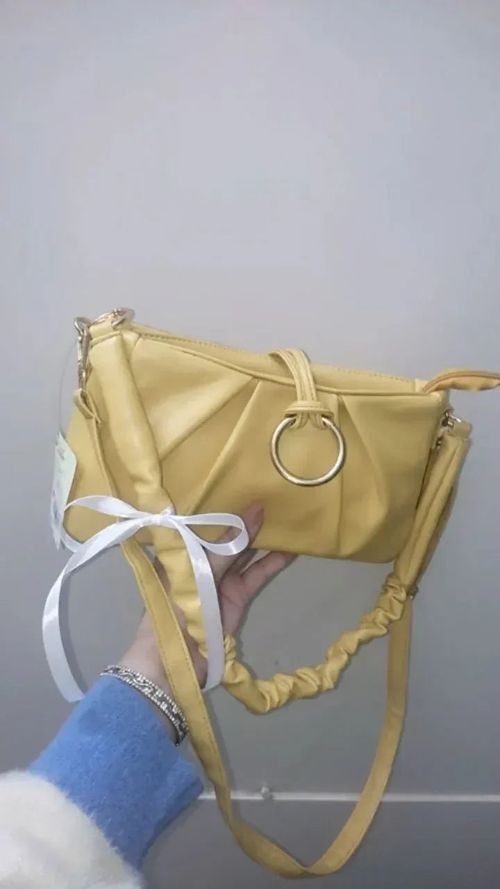 Auréa Beige Bow (customized) Bag - bagwik