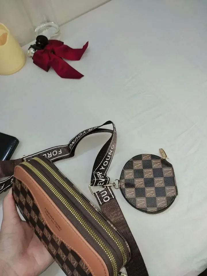 FY Light brown with Mini Pouch - bagwik