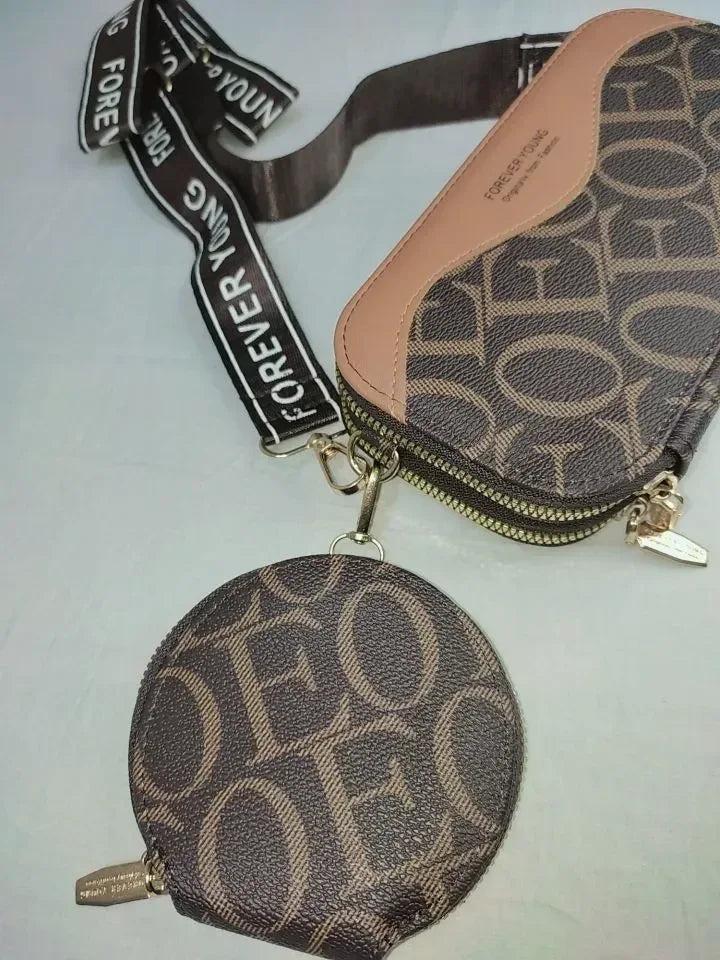 FY Light brown with Mini Pouch - bagwik