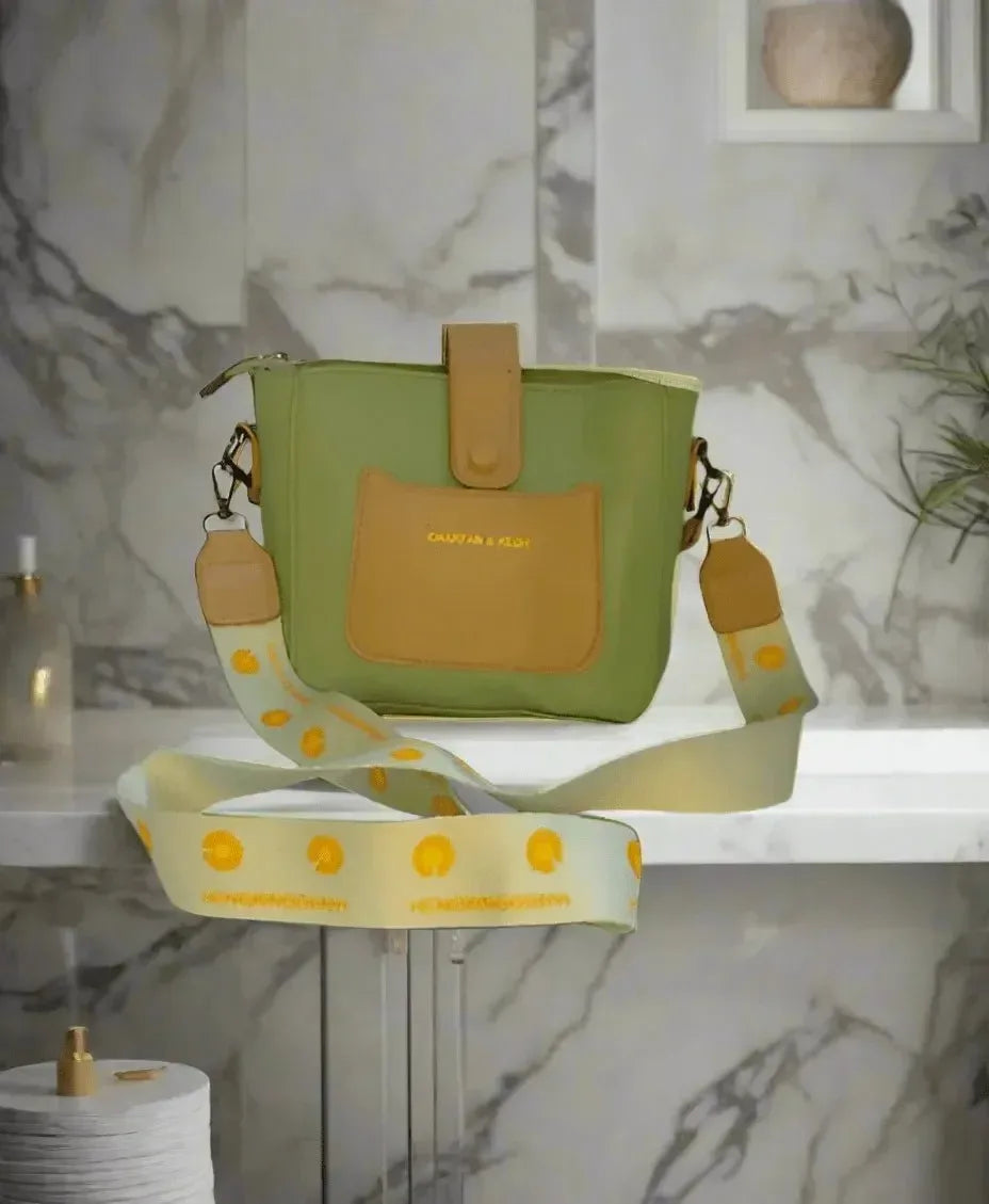 NIVÉ – Green and Orange - bagwik