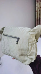 Velvy - Brown & light olive-green multi-Pocket - bagwik