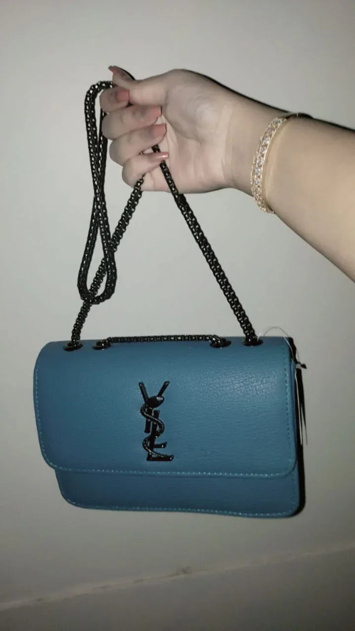 YSL-Blue flap - bagwik