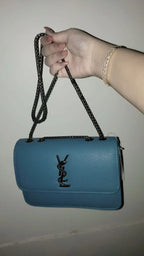 YSL-Blue flap - bagwik
