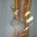 YSL Grey Shoulder Bag - bagwik